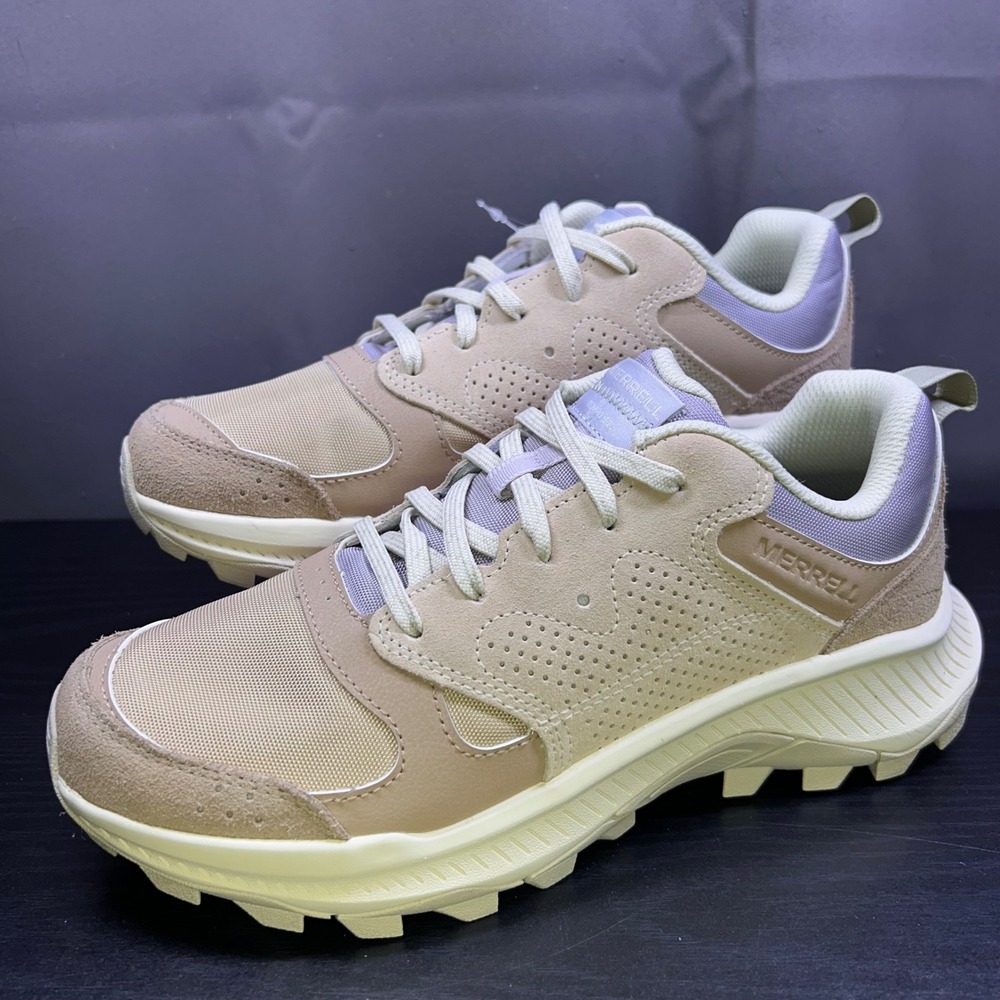 Merrell Tempo Sol Hiking Shoes Womens 8.5 Hazel Suede Sneakers J038948 NEW w/BOX